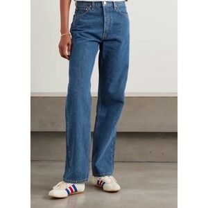 Redone Denim Jeans 90s high rise loose blue Size 26